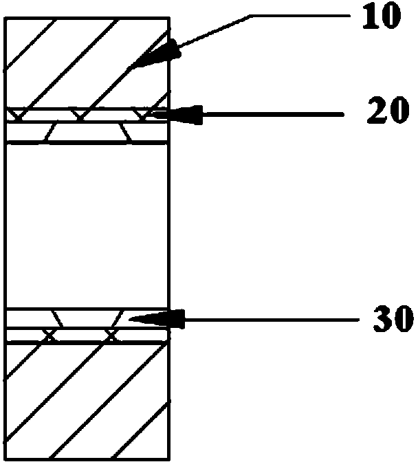 System and method for ultrasonically testing multi-layer interface welding quality of bend composite part