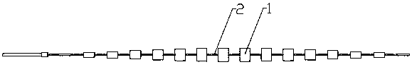 A vehicle-mounted 77GHz millimeter wave radar antenna