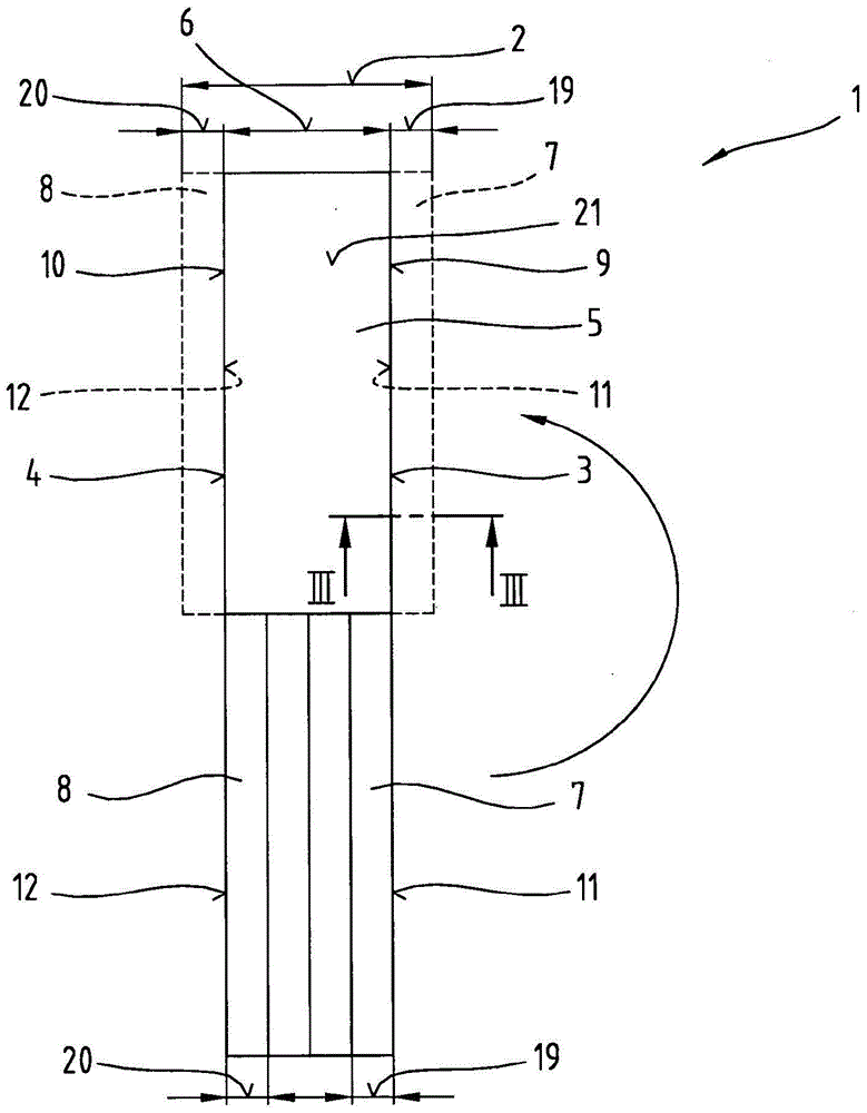 An endless belt comprising a belt body made of metal and a method for examining the size of pores in the belt surface outside the belt