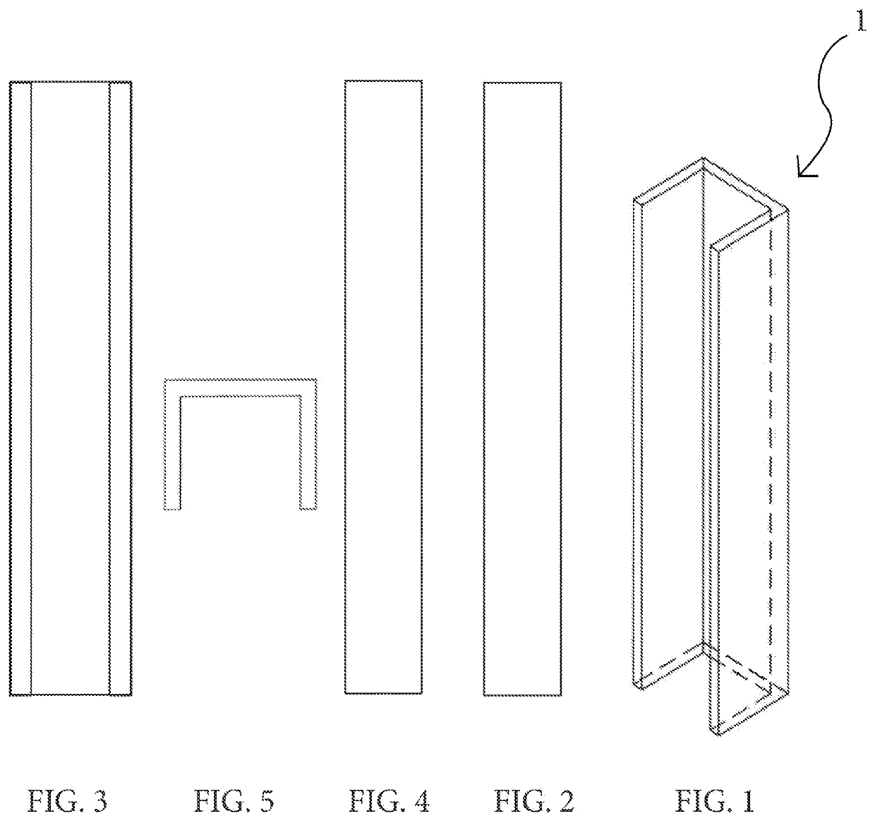 Reinforcement restraint channel for a façade panel