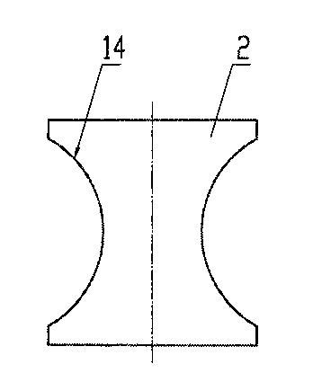 Oil tube suspender centering device