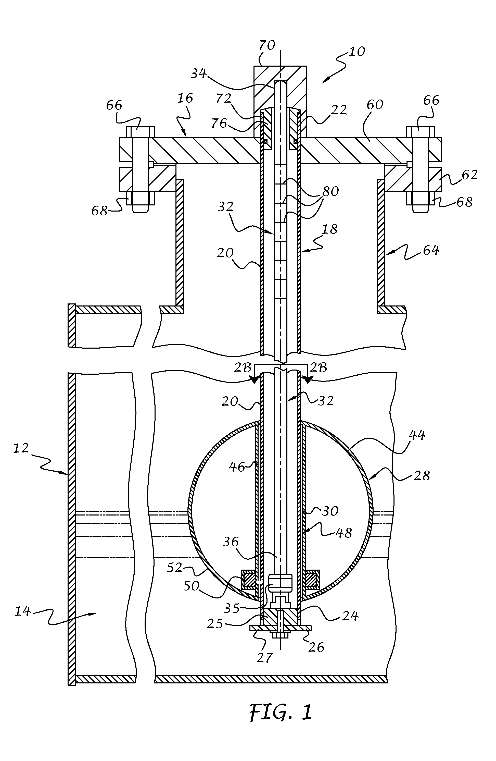 Dual measurement liquid level transducer