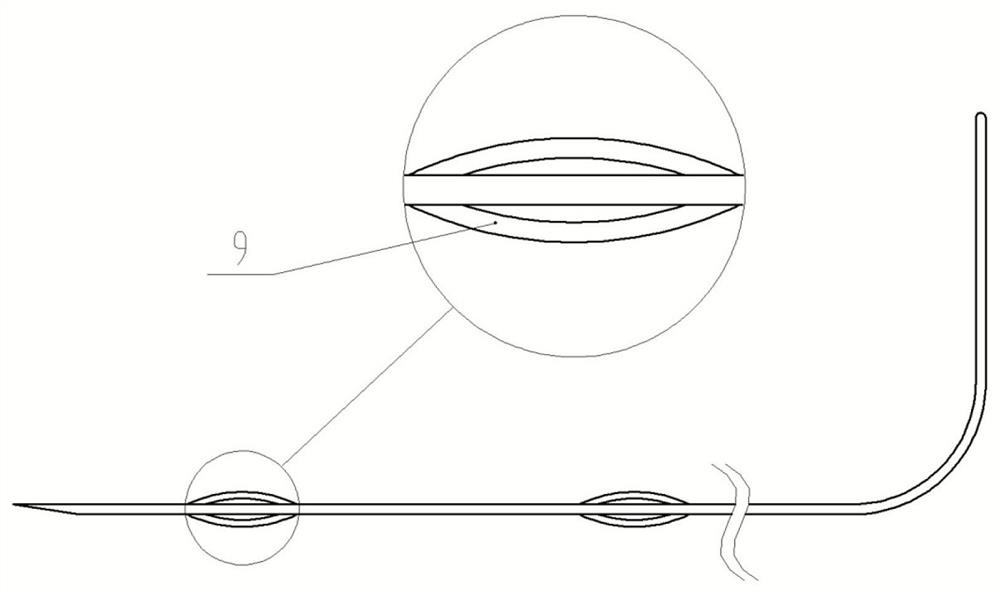 Self-adaptive skin traction system