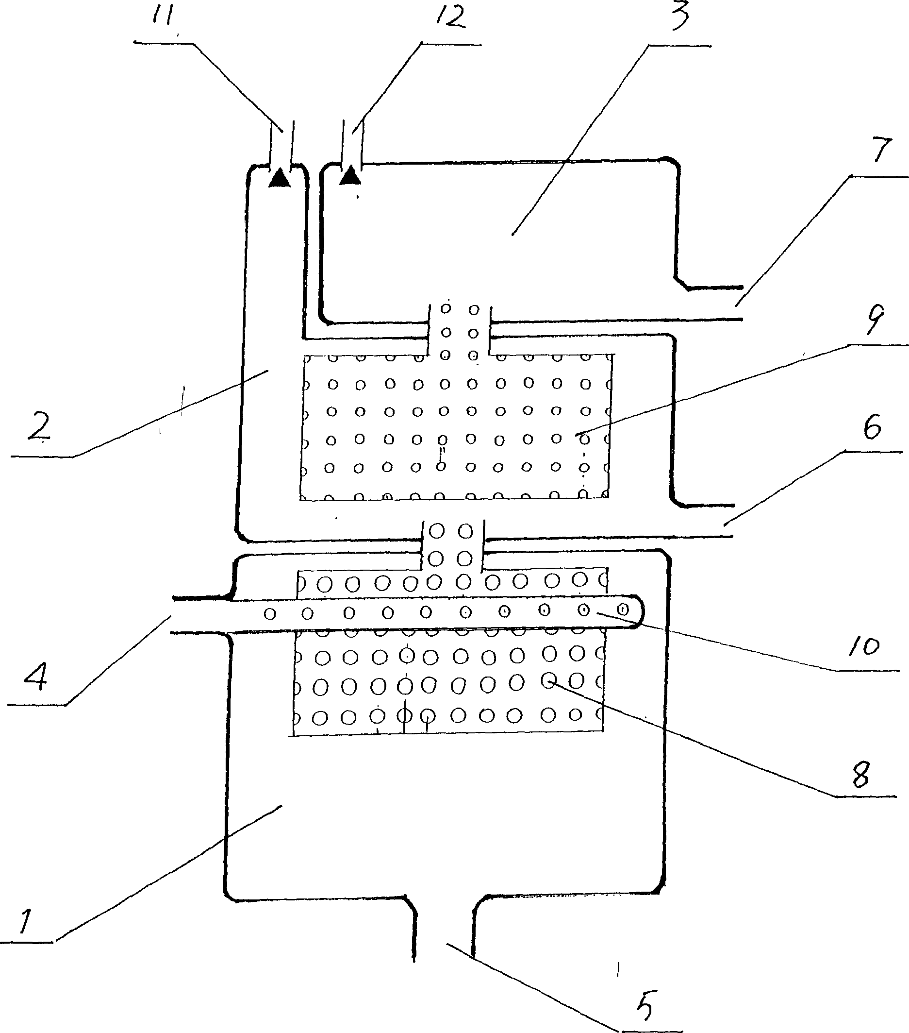 City water terminal branching supply water purifier