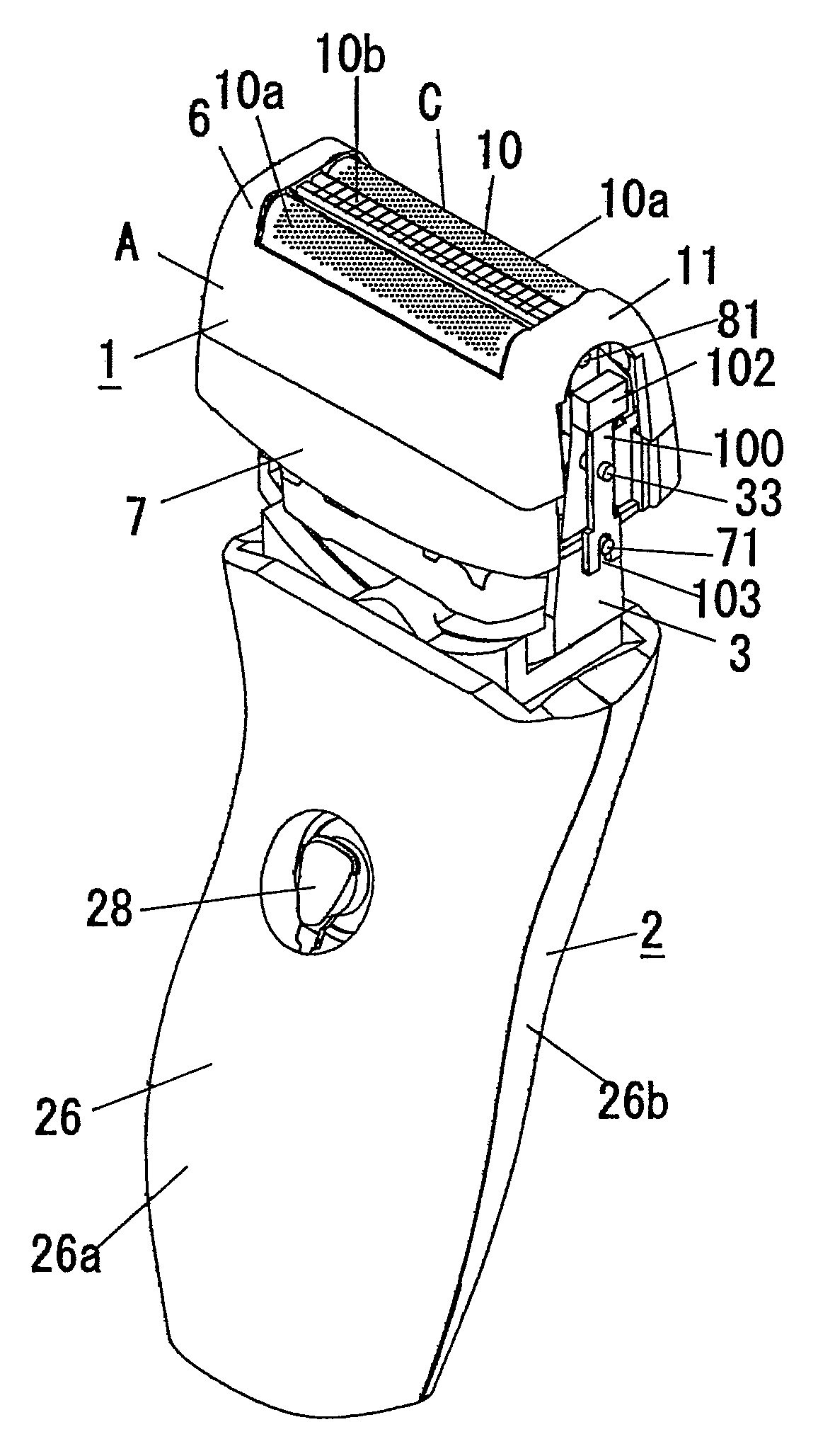 Hair removing apparatus