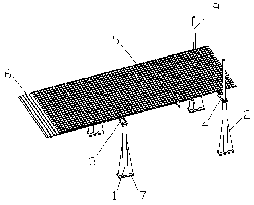 A double-layer three-dimensional parking device without avoidance