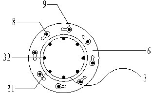 Method for connecting concrete pile and bearing platform