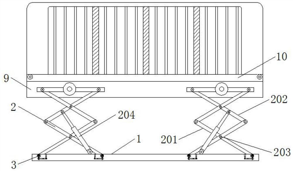 Wagon balance lifting mechanism convenient to load livestock