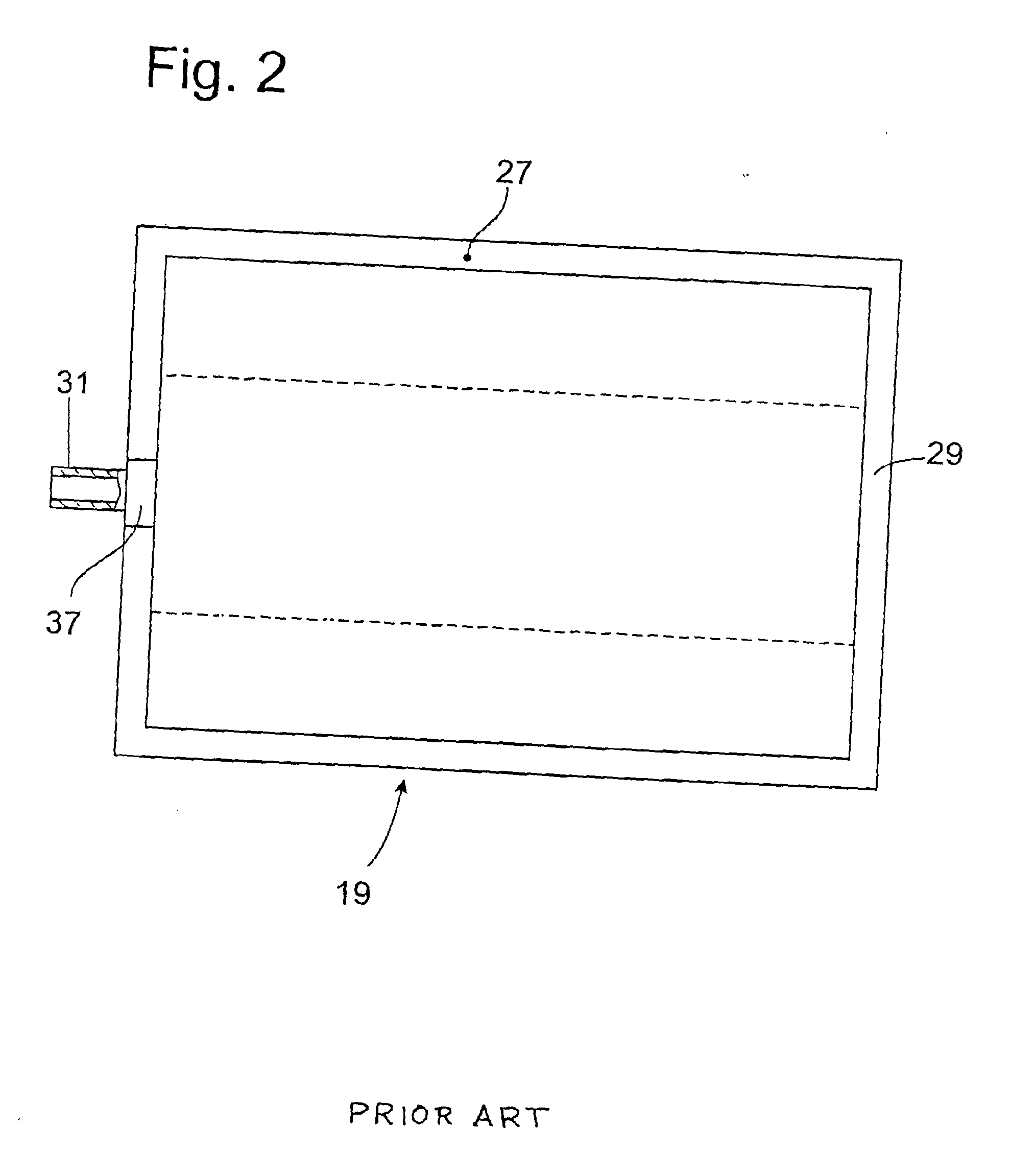 Filling valve for a pressure vessel