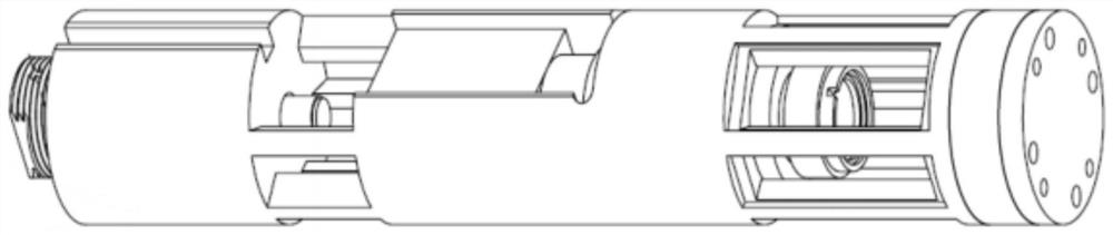 A multi-arc optical imaging inner hole diameter measuring device and method