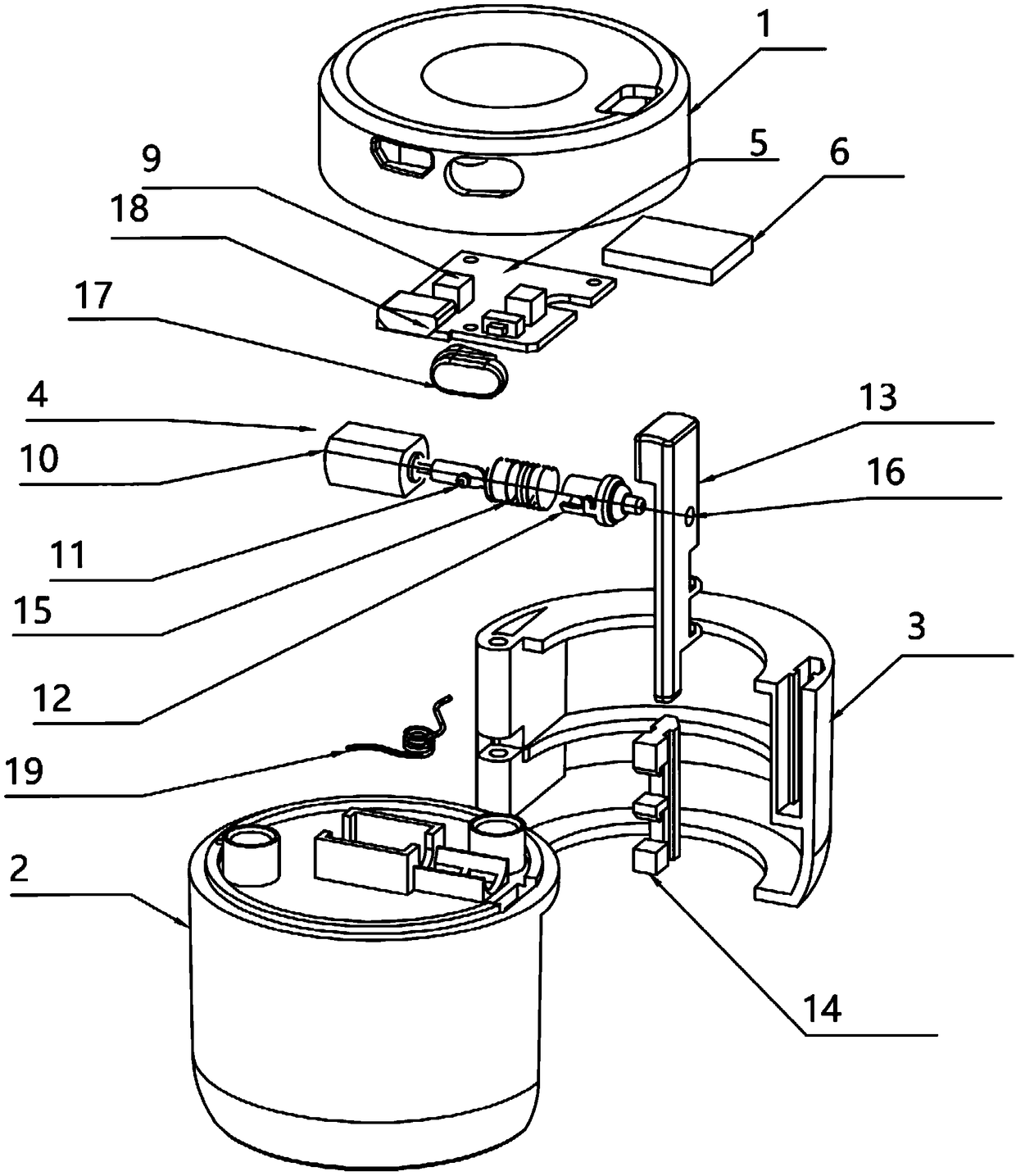 Intelligent lock of bottle cap with anti-fake and anti-unauthorized unlocking functions and unlocking method