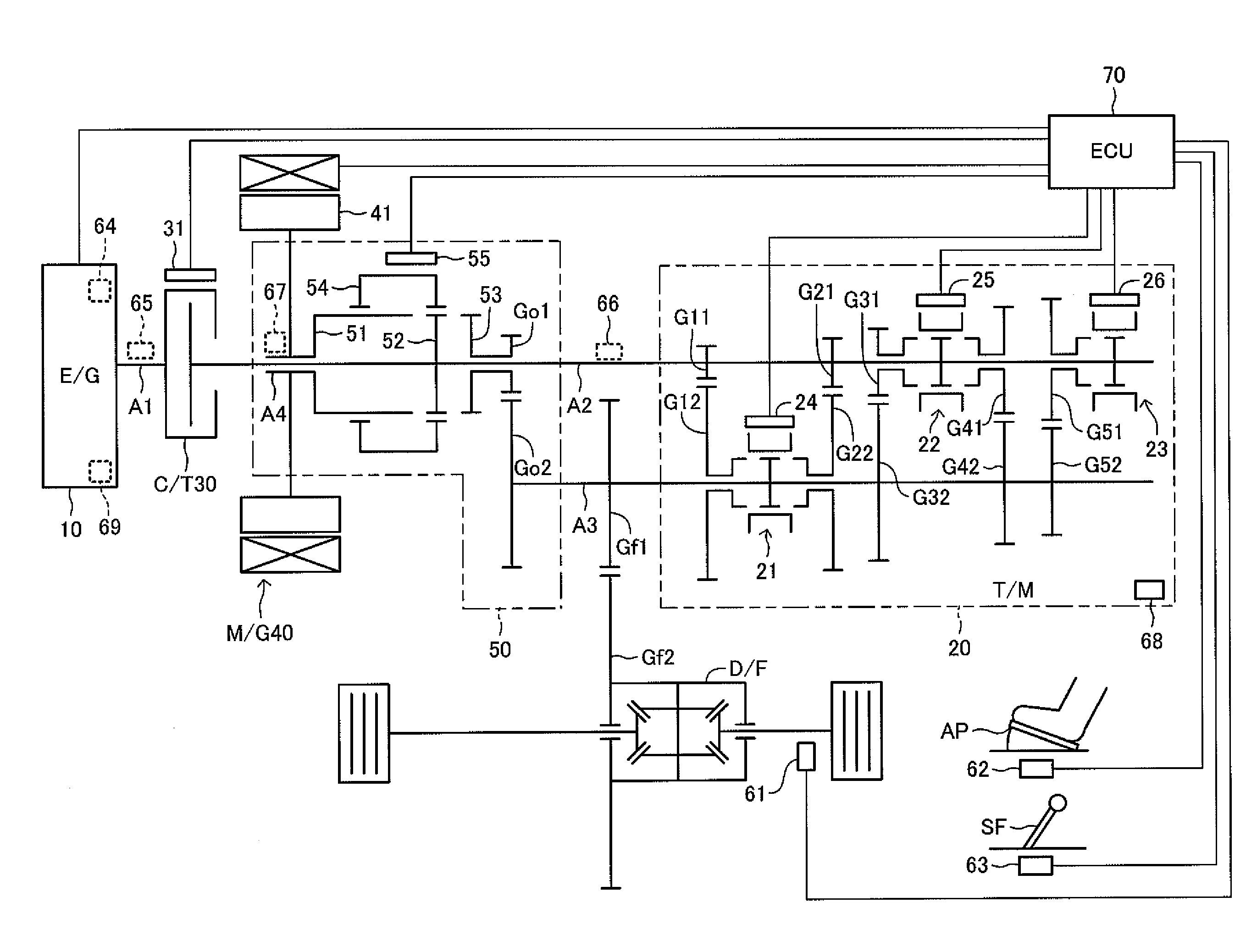 Vehicular power transmission control apparatus