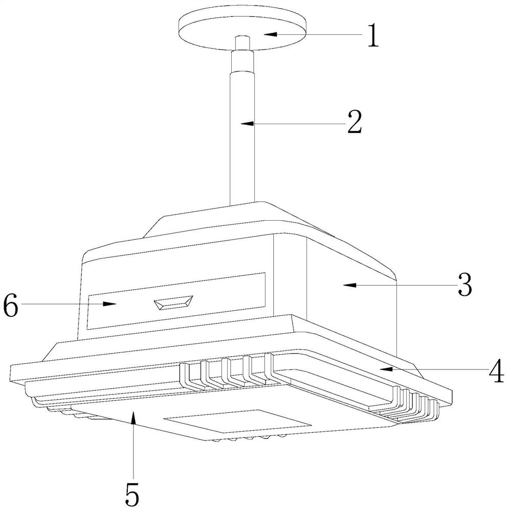 A chandelier type indoor air purifier