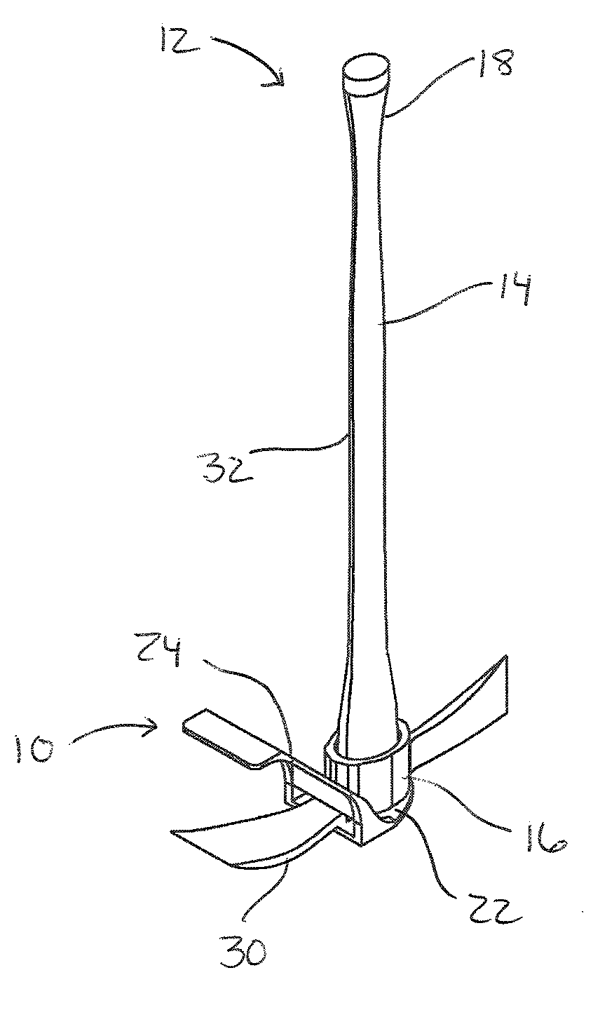 Shield attachment for hand-held digging tools