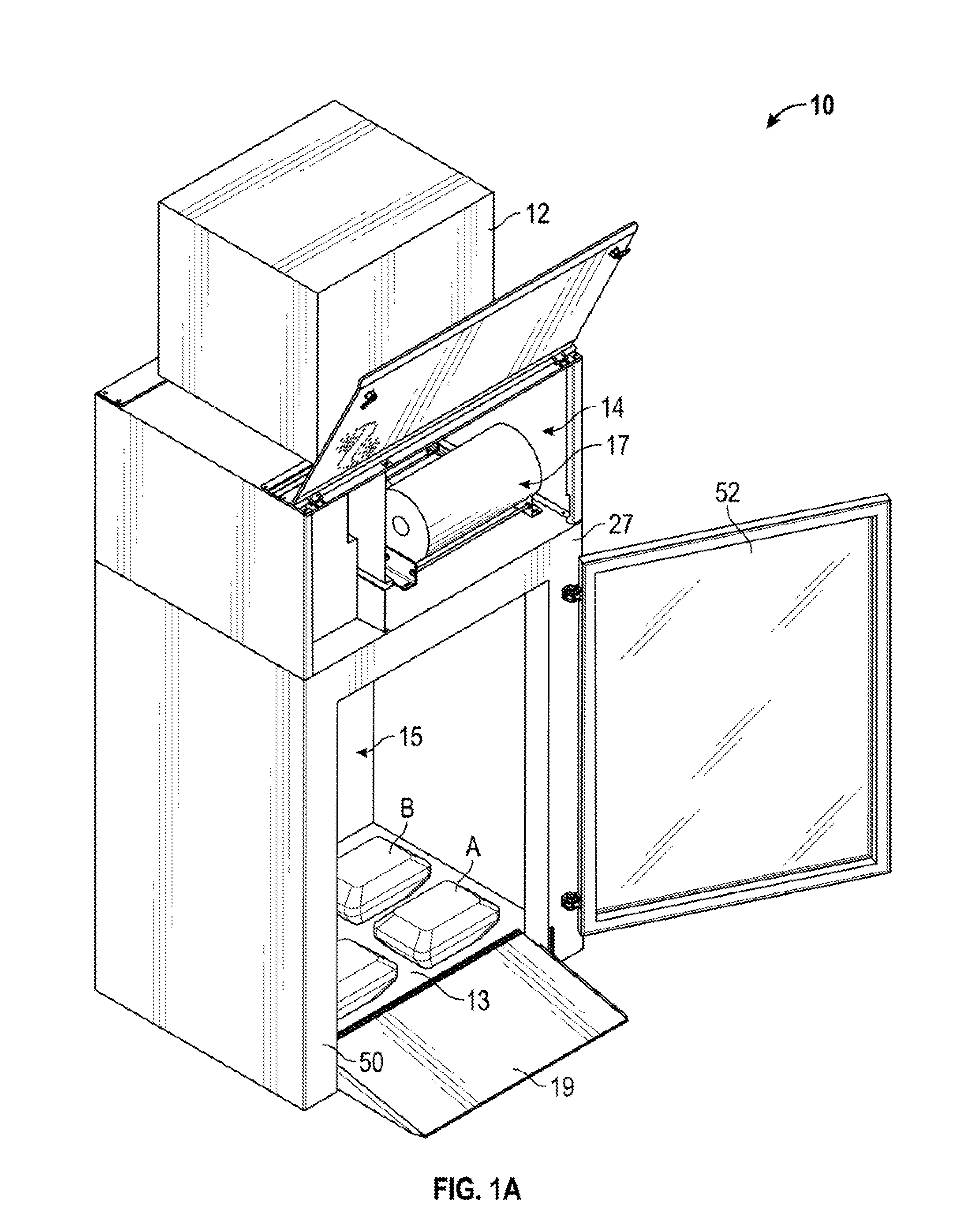 Method and Apparatus for Storing and Dispensing Bagged Ice