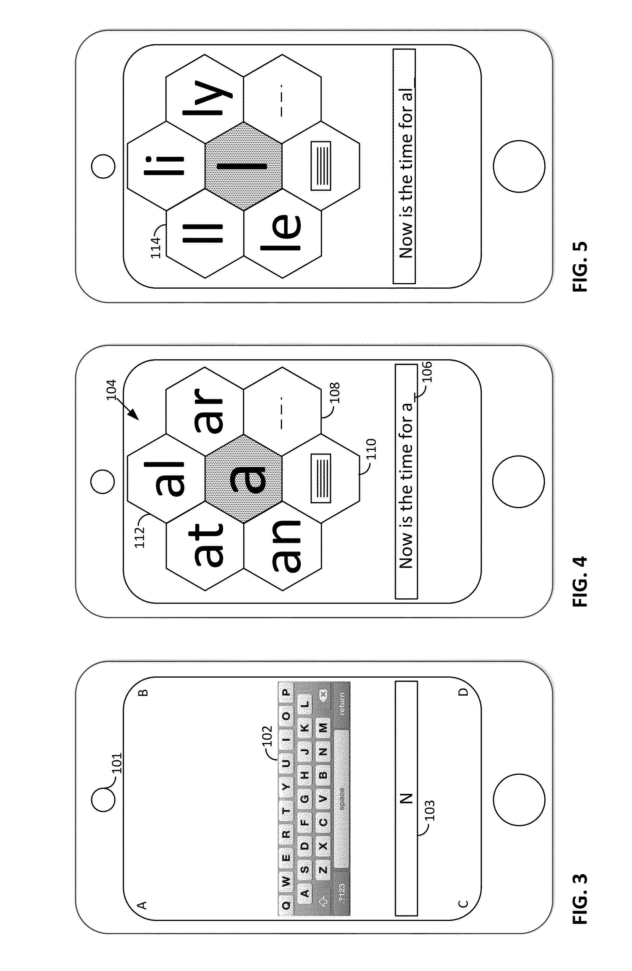 Salient point-based arrangements