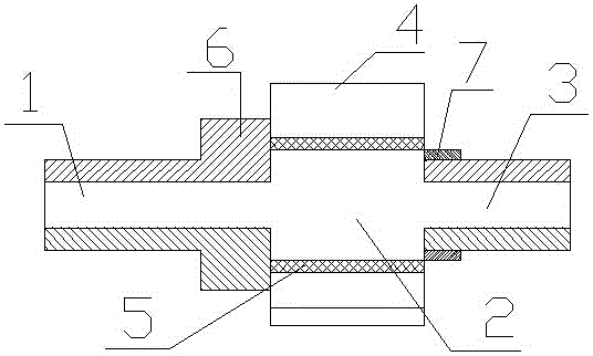 Novel external thread loose joint device