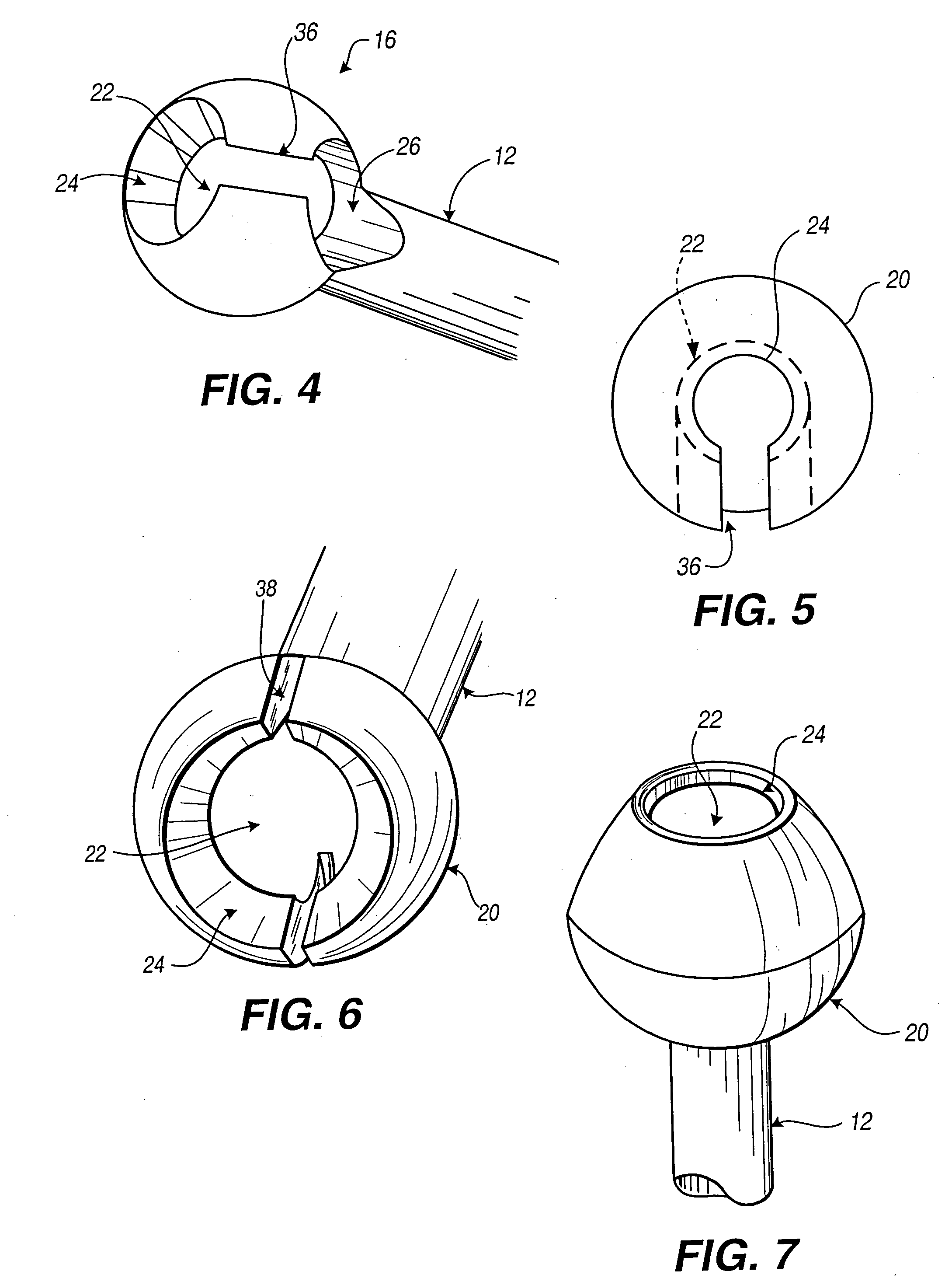 Connection rod for screw or hook polyaxial system and method of use