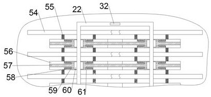 Device for improving heat dissipation performance and automatically cleaning cooling fins for CPU heat dissipation