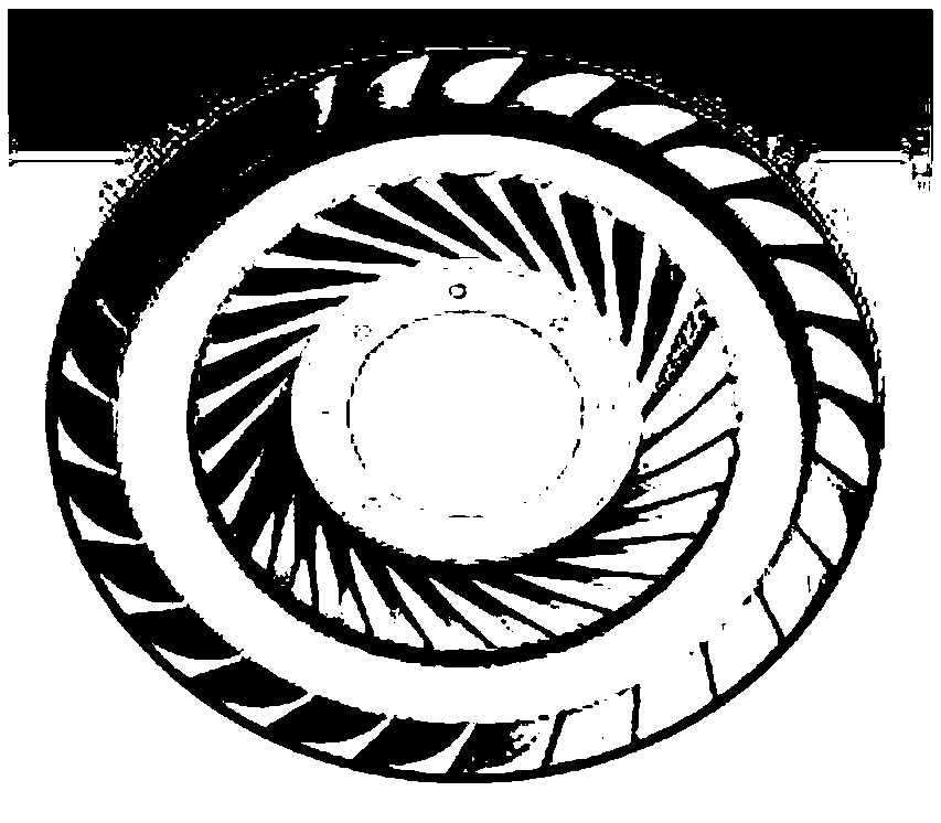 A model analysis method and system for an internal flow field of a hydraulic distance changer