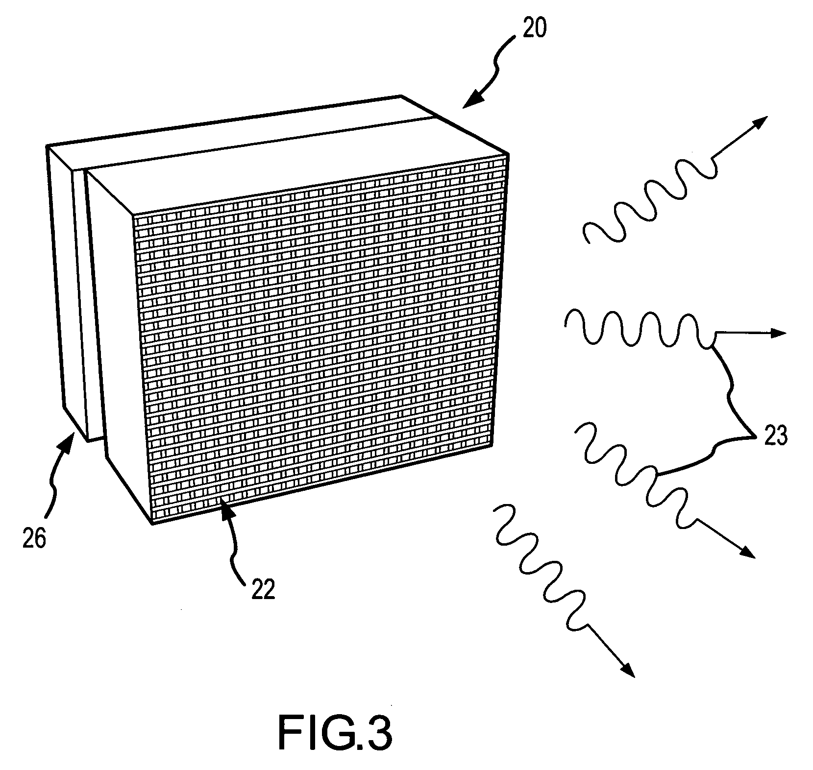 Thermally powered terahertz radiation source using photonic crystals