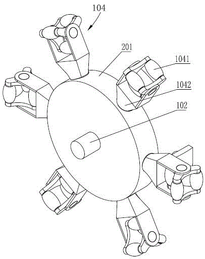 Spiral pipe robot