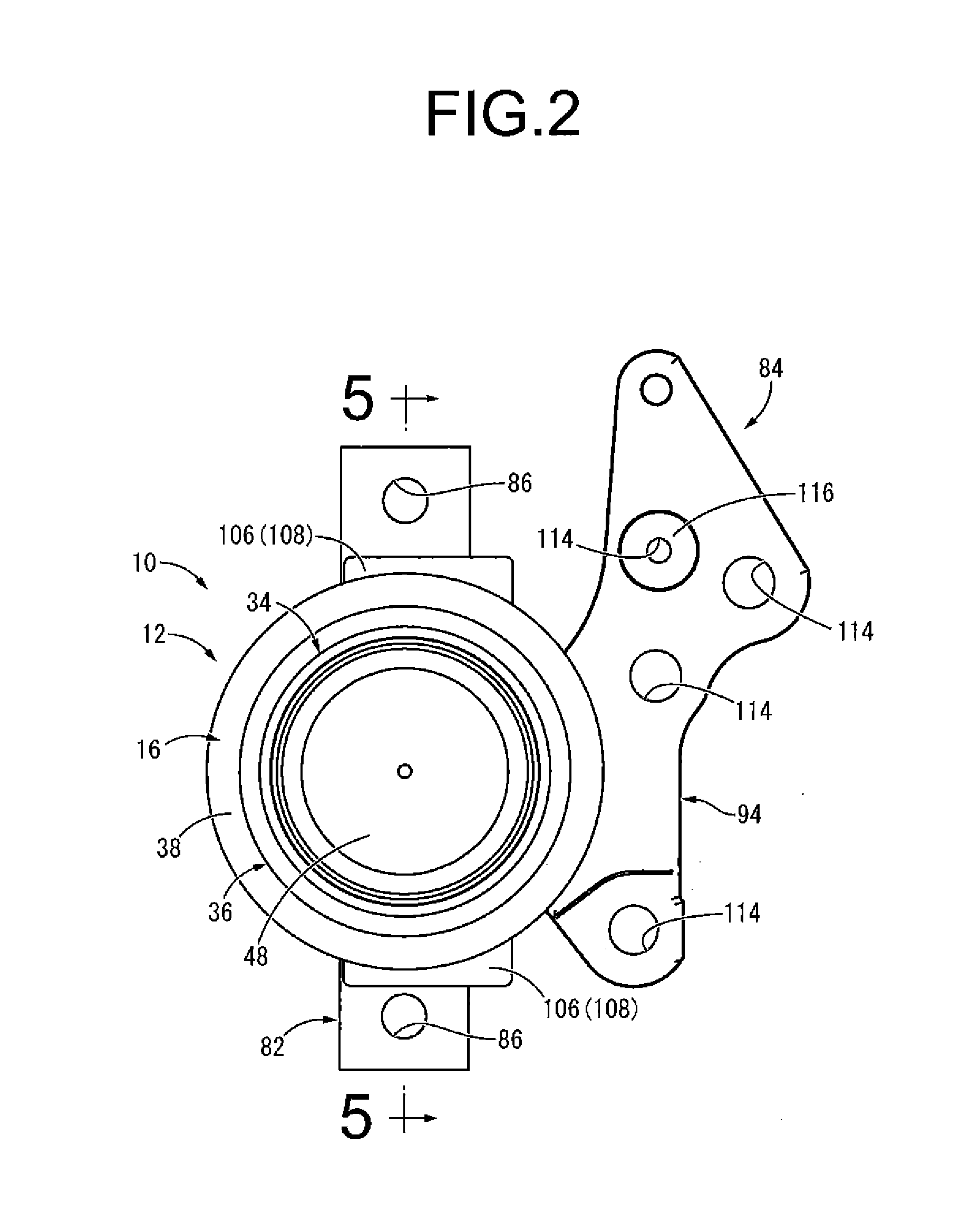 Vibration damping device