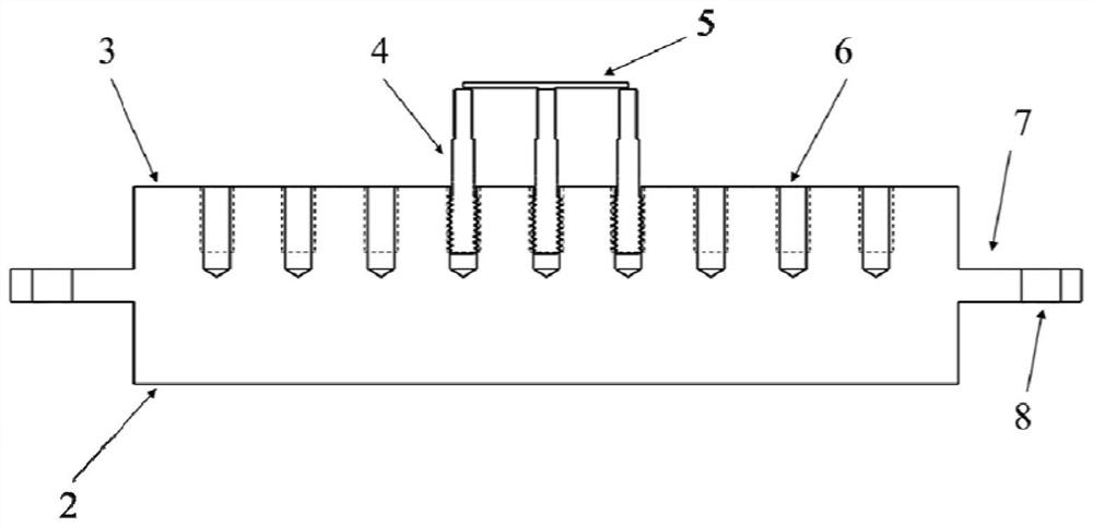 Substrate for in-situ measurement of stress combined with finite element in laser net shaping