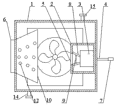 Cooling containing body for welding equipment