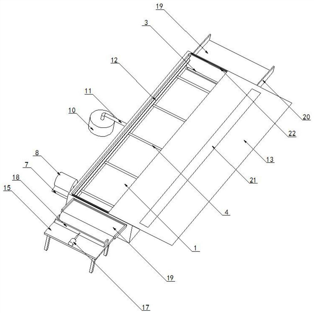 Multistage control negative-pressure stirring equipment for concrete production