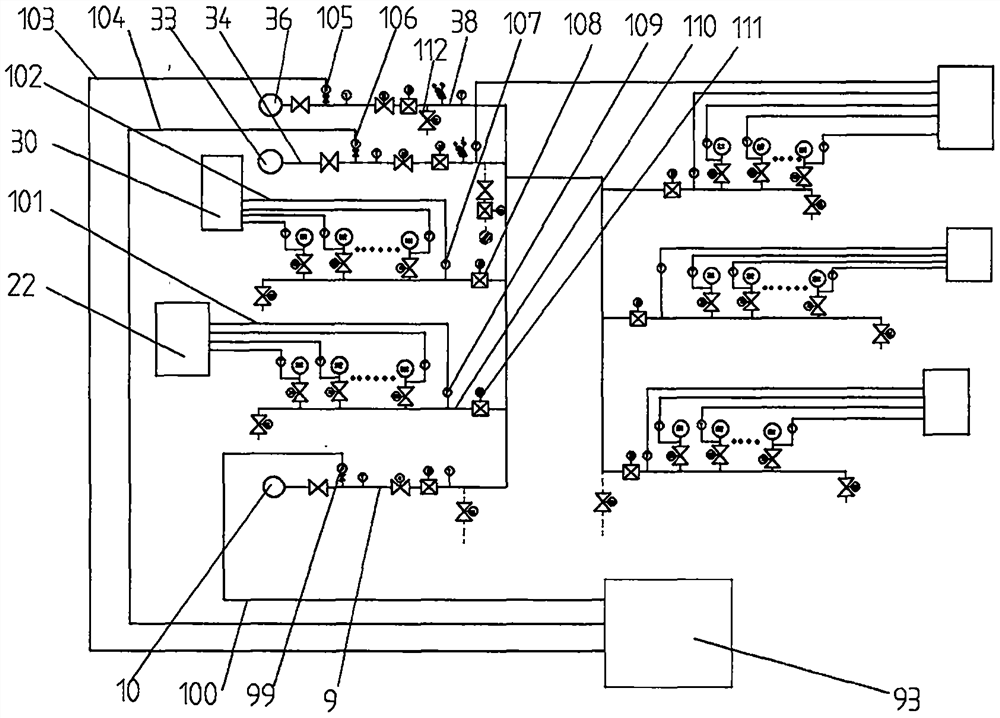 Energy-saving optimal control and fault online monitoring system and method for steam source of steam soot blower