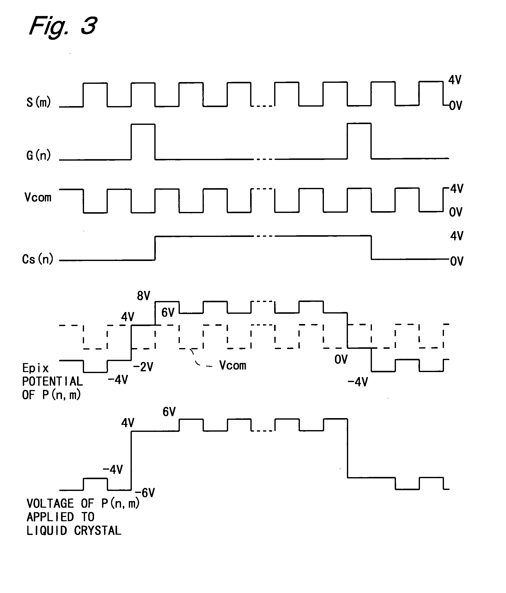 Liquid crystal display device and method for driving same