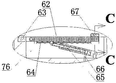 Radio radar device adapted to severe weather