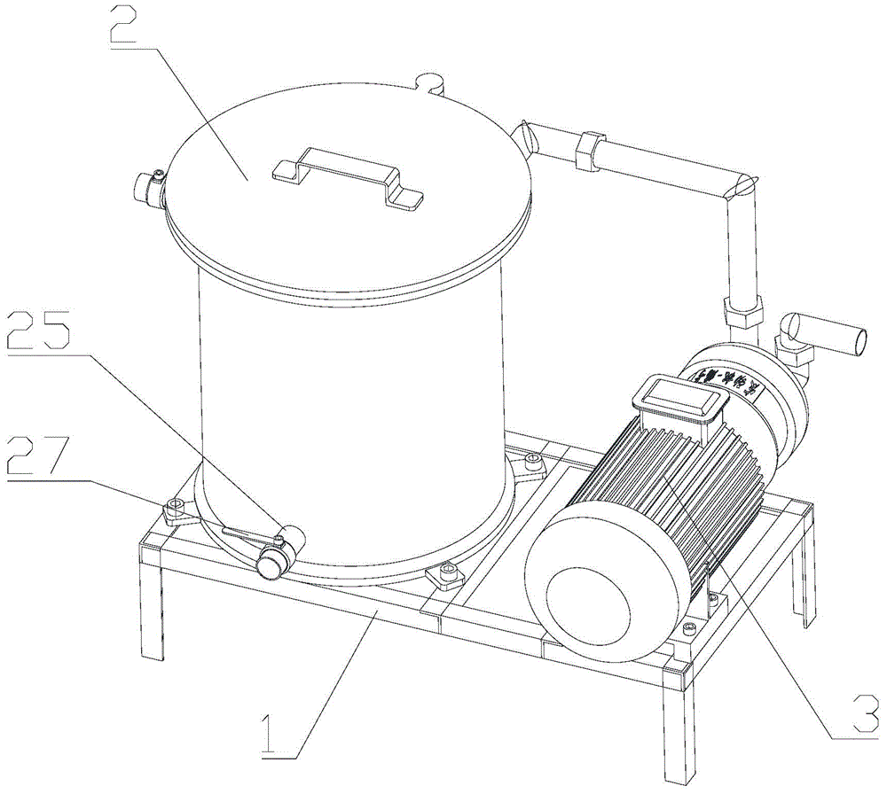 Vacuumizing device