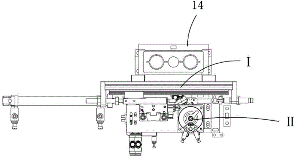 Rotary grabbing and transferring mechanism