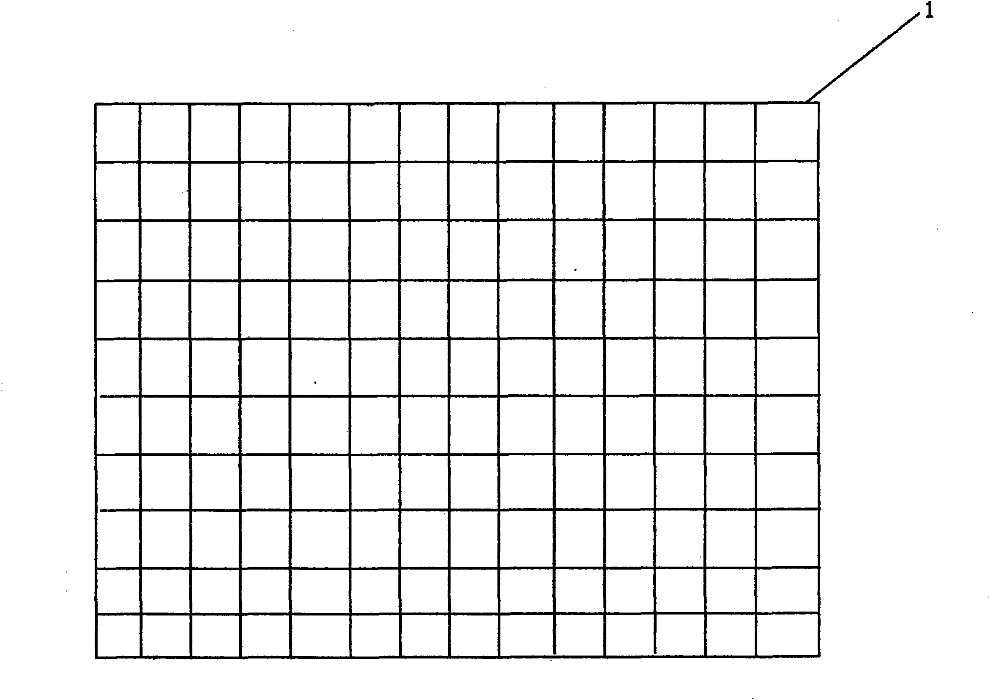 Cavern-shaped molding board for salt treatment house roof