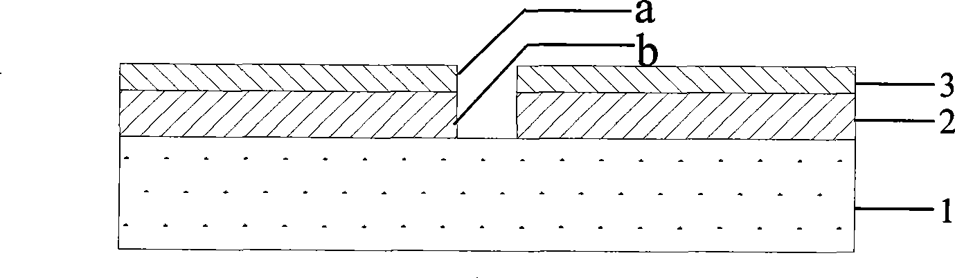 Polymer plane nano-channel production method