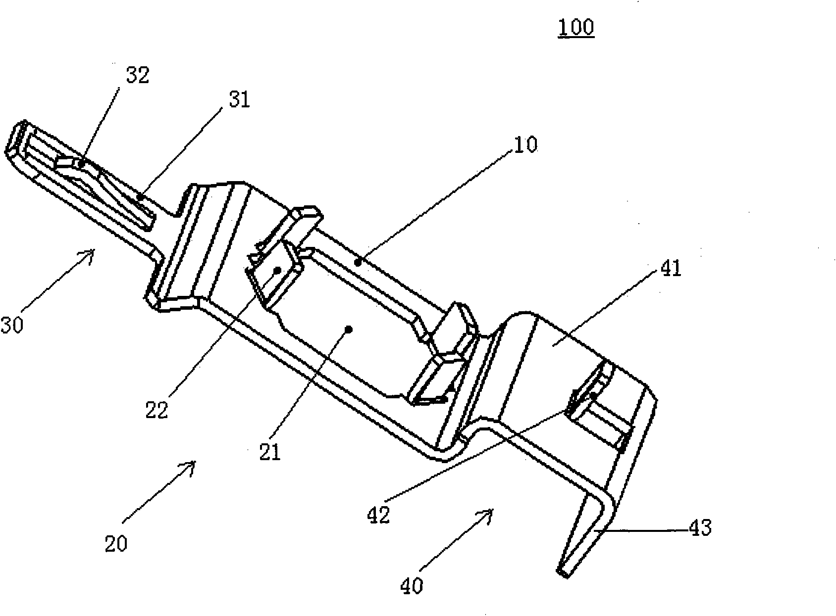 Nut fixed piece and nut fixed structure