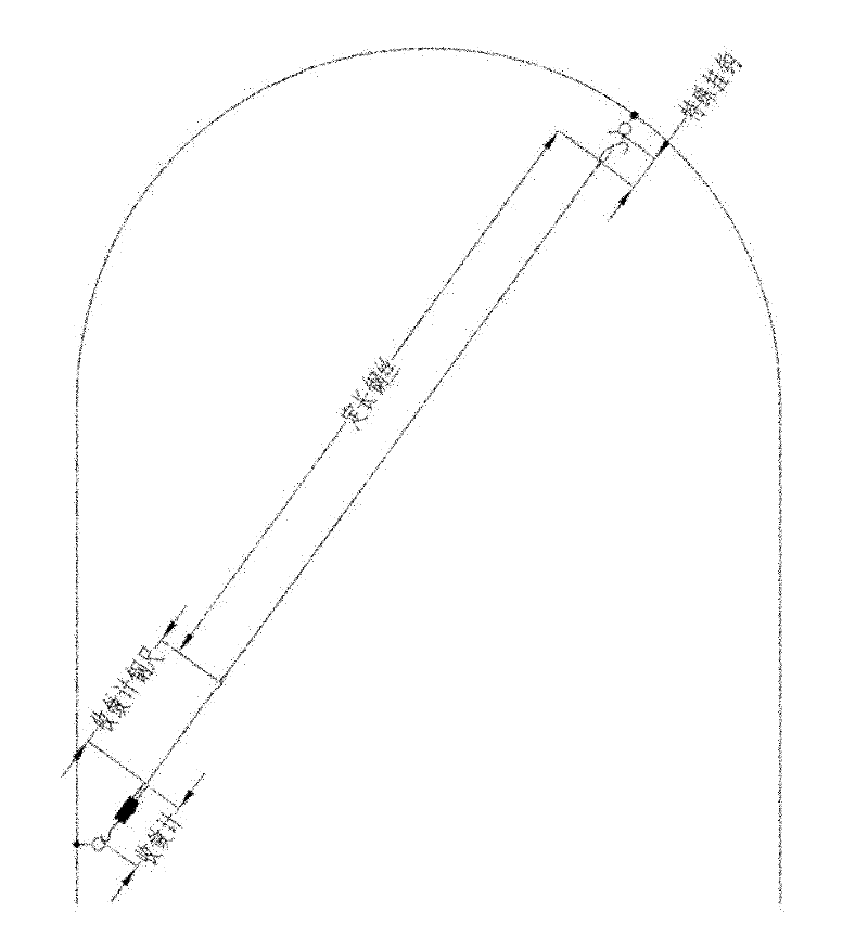 Method for monitoring deformation of convergence meter by equivalent method