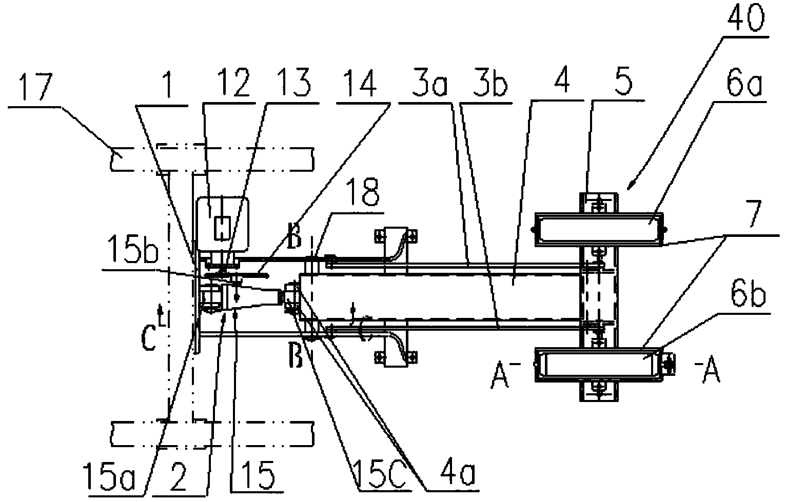 Novel cage supporting device of steel reinforcement cage seam welder