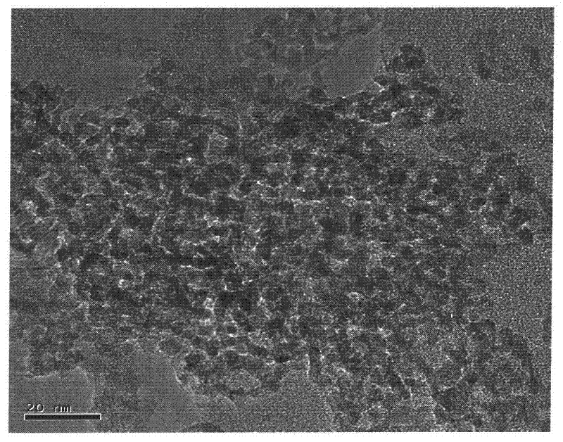 A kind of method for preparing nano-alumina by vacuum freeze-drying