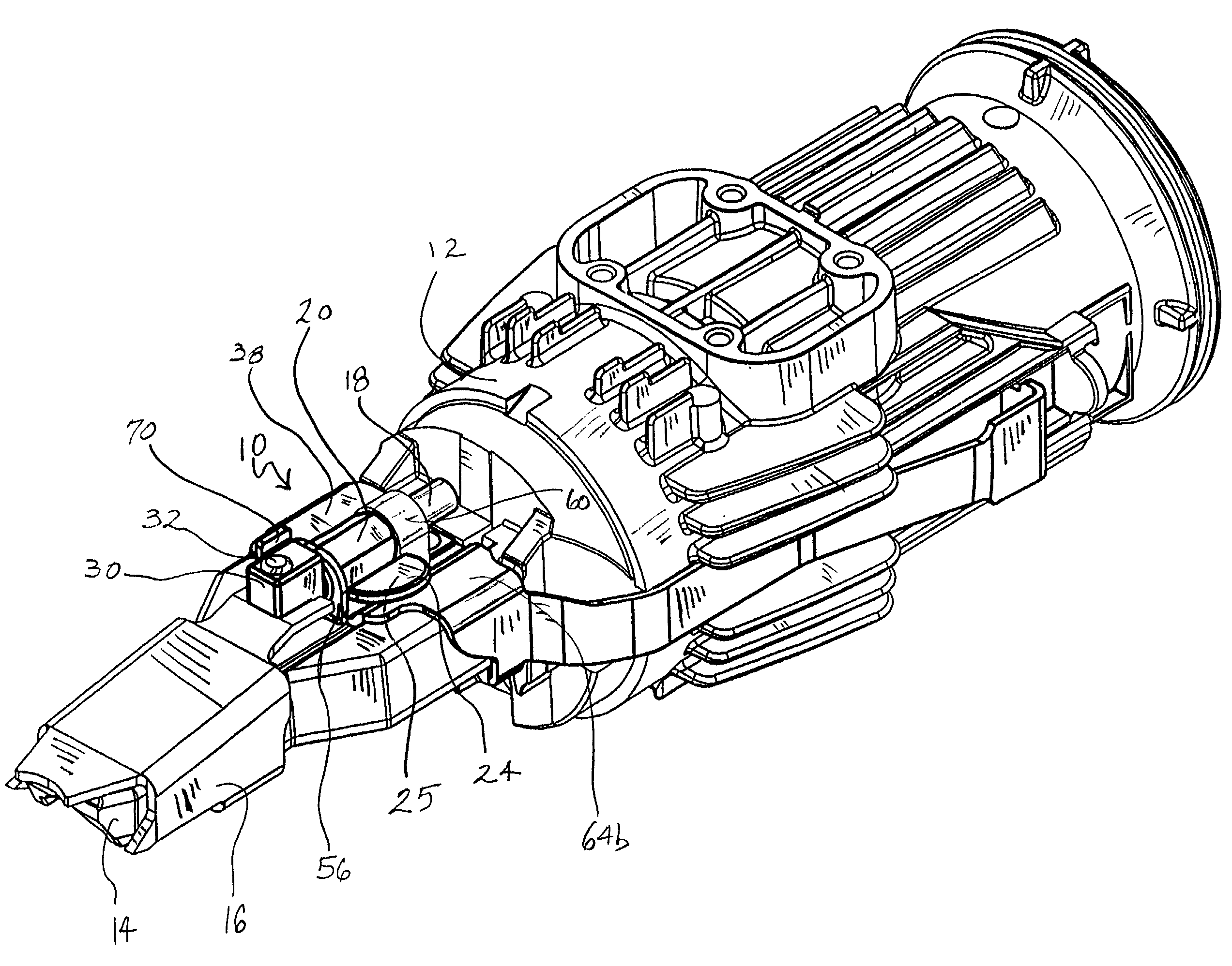 Adjustable depth of drive device