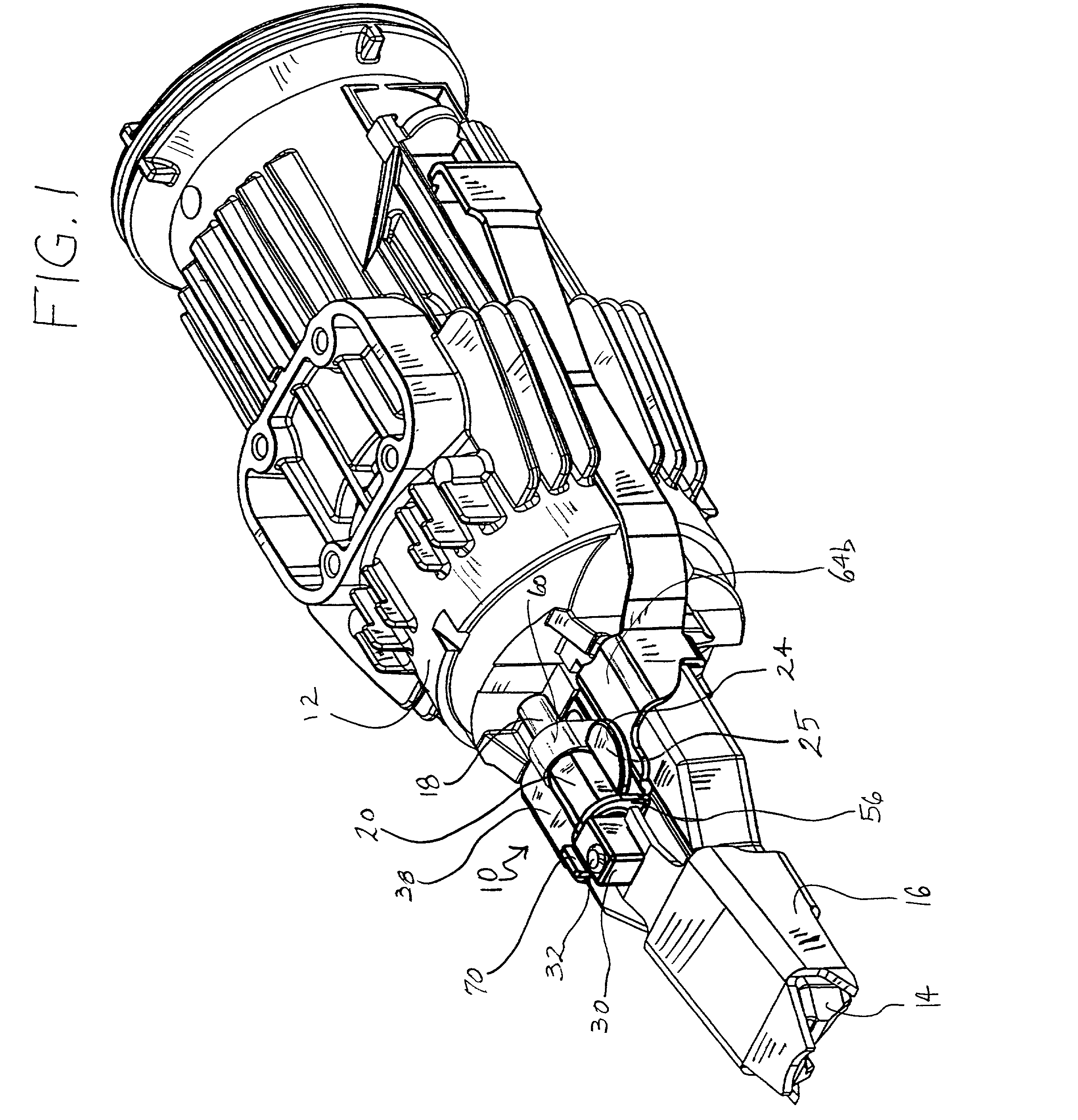 Adjustable depth of drive device