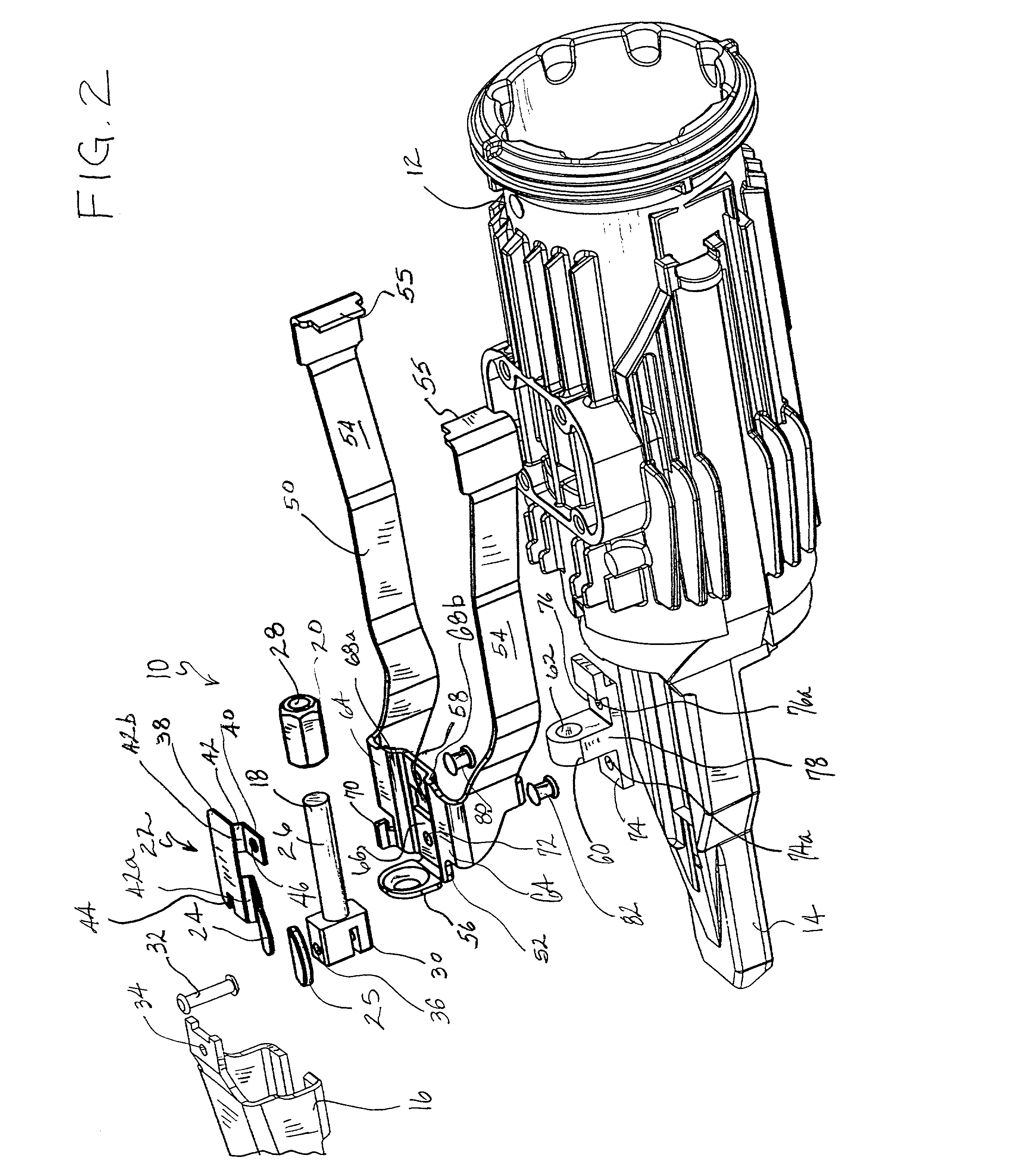 Adjustable depth of drive device