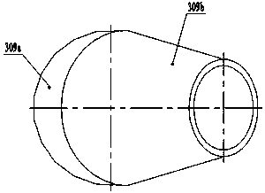 Supercritical dissolved air cavitation device for reinforcing sludge reduction