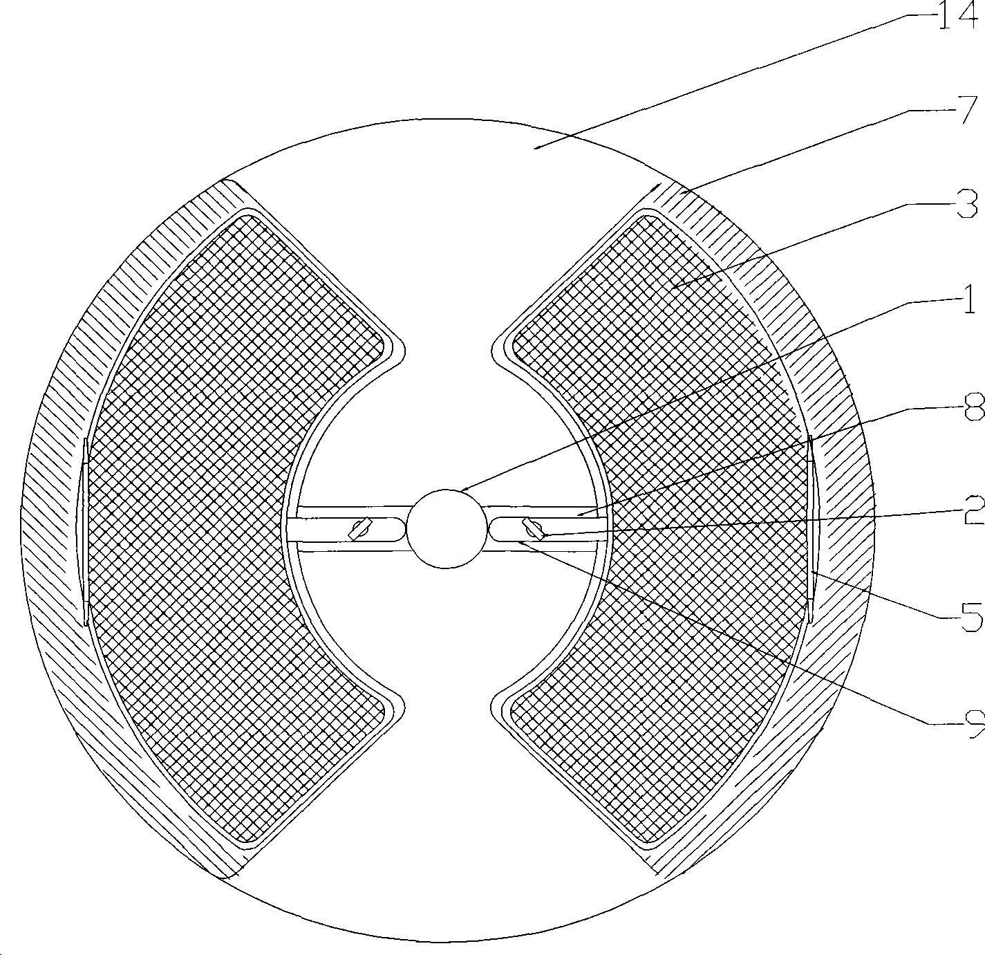 Full automatic blood component preparation device and preparation method