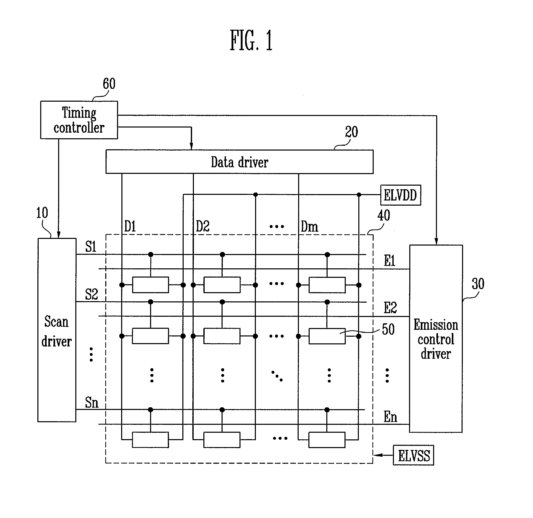 Emission control driver and organic light emitting display device using the same