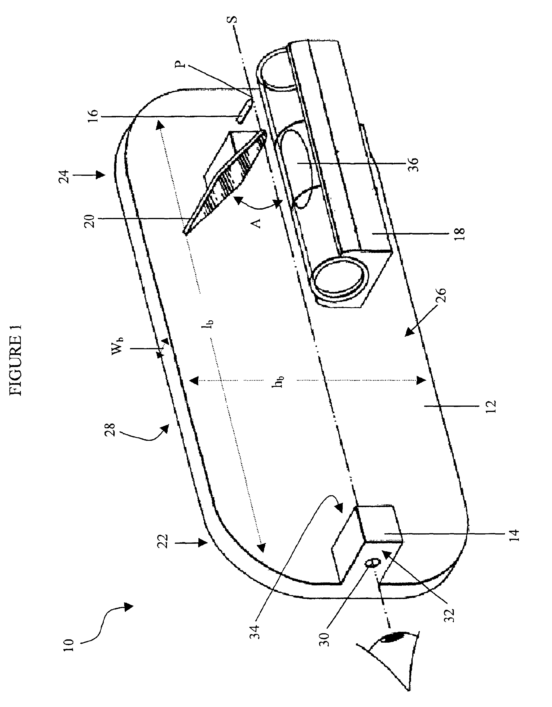 Optical height zeroing device