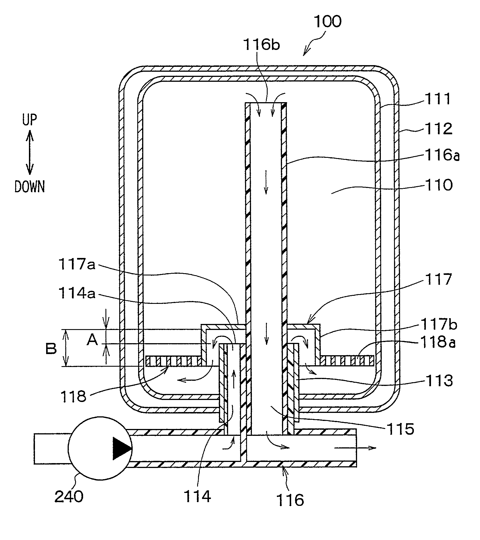 Heat storage tank