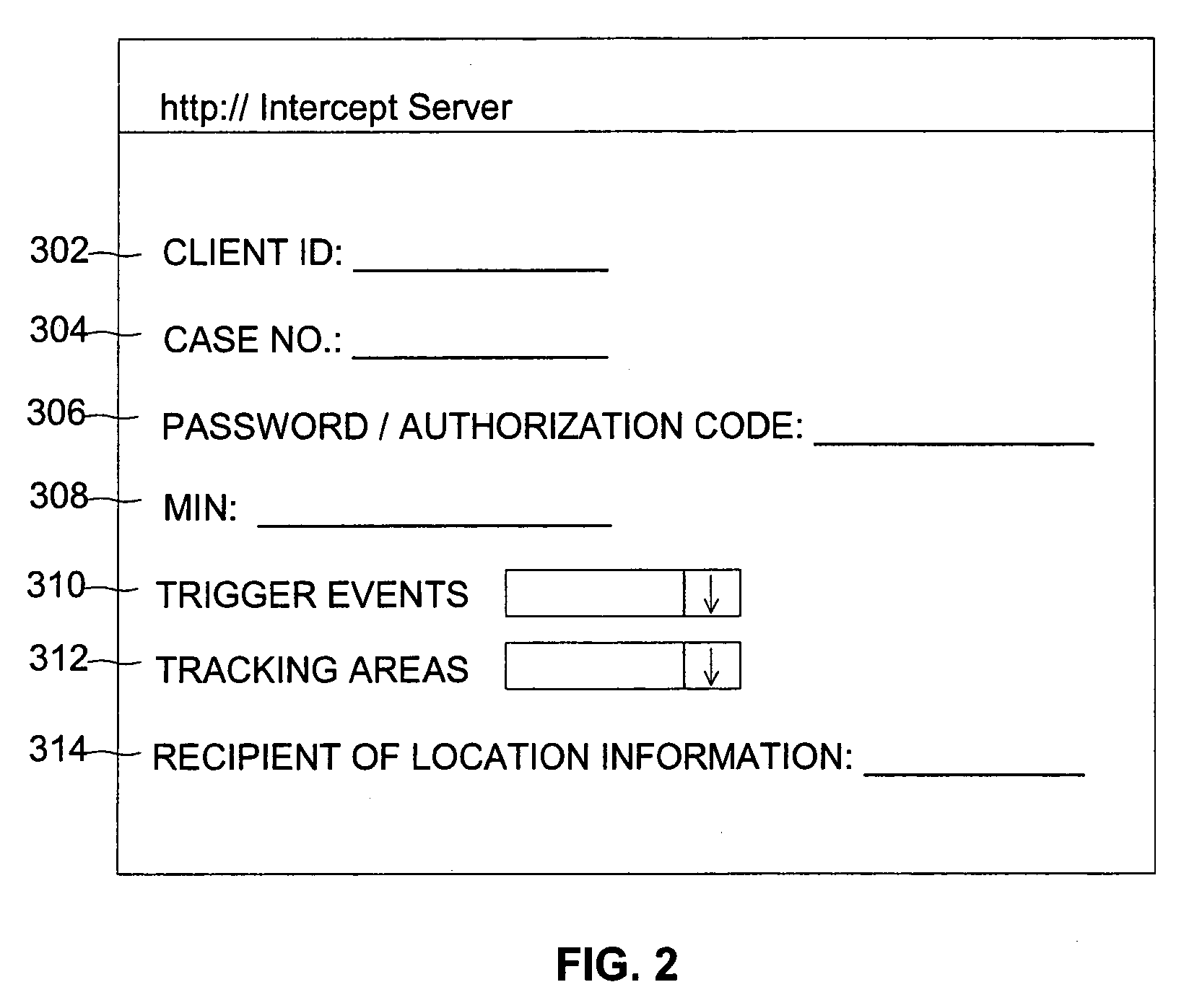 Lawful intercept service